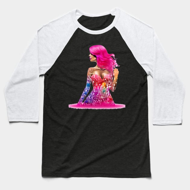 Barbie Baseball T-Shirt by TheDesigNook